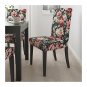 IKEA Henriksdal Chair SLIPCOVER Cover LINGBO Floral 21" 54cm Blue Multicolor Retro