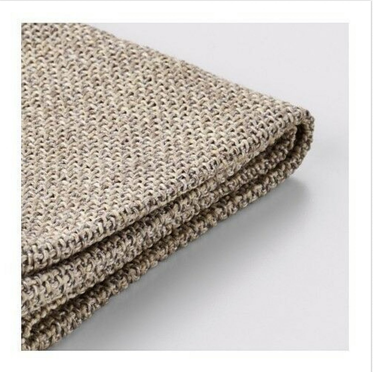 IKEA Nockeby SLIPCOVER 3 Seat Sofa COVER Teno LIGHT GRAY Tenö Lt Grey New