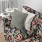 IKEA Ektorp 2+2 Corner Sofa COVER Slipcover LINGBO MULTI Floral 4 Seat Sectional Cover Blue