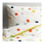 IKEA Dromland CRIB Duvet COVER Pillowcase SET Polka Dot Multicolour DRÃ�MLAND