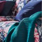 IKEA Ektorp 2+2 Corner Sofa and Footstool COVER Slipcover LINGBO Floral 4 Seat Sectional Ottoman Cvr