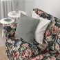 IKEA Ektorp 2+2 Corner Sofa and Footstool COVER Slipcover LINGBO Floral 4 Seat Sectional Ottoman Cvr
