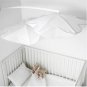 IKEA Child's HIMMELSK Bed Canopy Toy WHITE CLOUDS Girl Boy Unisex Crib Xmas New