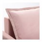 IKEA Holmsund Corner Sofa Bed SLIPCOVER Ransta Light Pink 3 seat sectional Cover