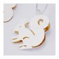 IKEA Strala Squirrel LED Tree Decoration White STRÃ…LA Xmas Fairy Lights Battery Op w Metal Box