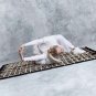 IKEA Art Event 2019 RUG Filip Pagowski Limited Edition Black Wool Hand-Woven Textile Art 4'4"x6'5"