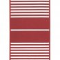 IKEA Vinter 2019 RUG Area Throw Mat RED White Stripe Flatwoven 2'7" x 4'11" Cotton