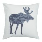 IKEA Varolvon ELK Moose Cushion COVER Pillow Sham Xmas Chalet Nature Reindeer Velvet VÅROLVON