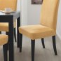 IKEA Henriksdal Chair SLIPCOVER Cover DJUPARP YELLOW-BEIGE 21"W 54cm Yellow Beige Velvet