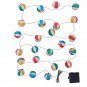 IKEA Solvinden 24 LIGHT CHAIN LED  INDOOR OUTDOOR Multicolor Holiday Solar Fairy Lights Party