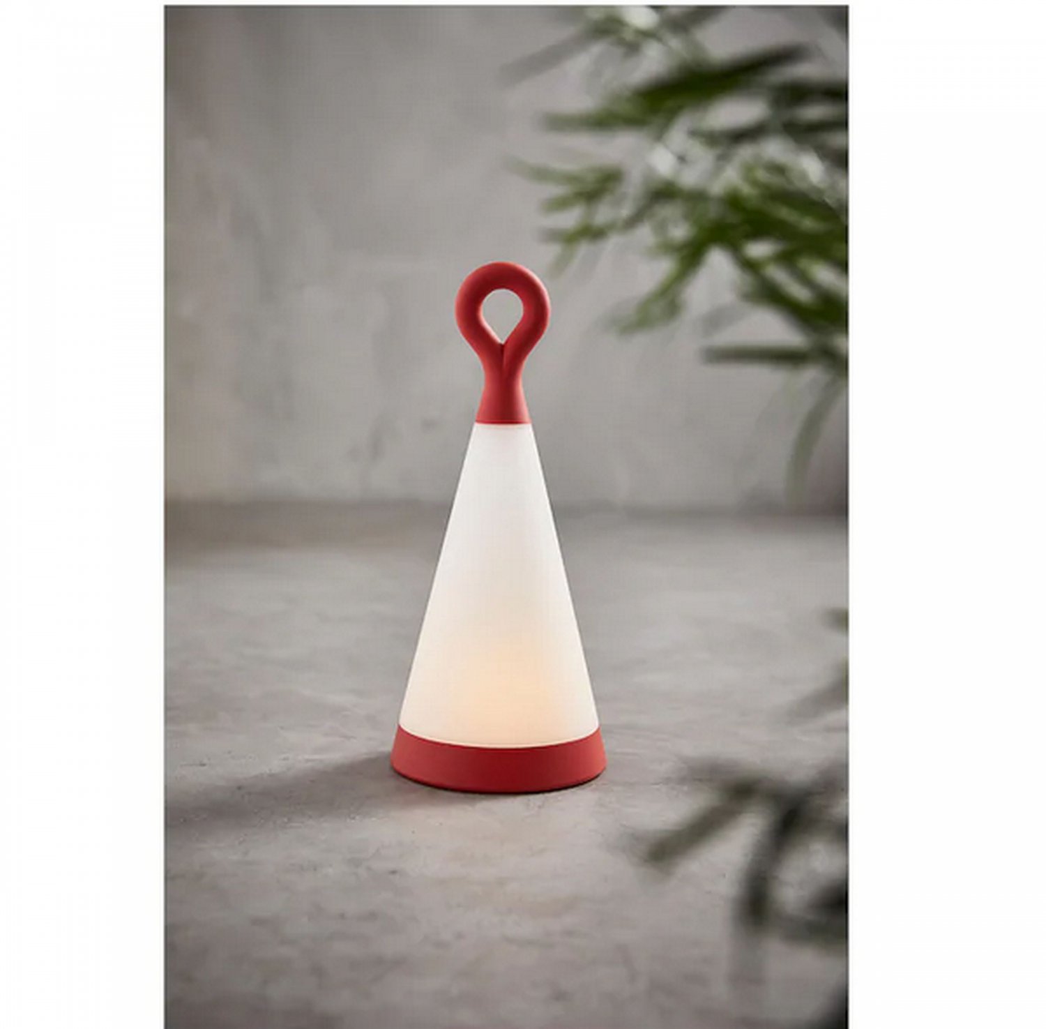 IKEA Solvinden LED Patio Table Lamp SOLAR POWER Light Red White