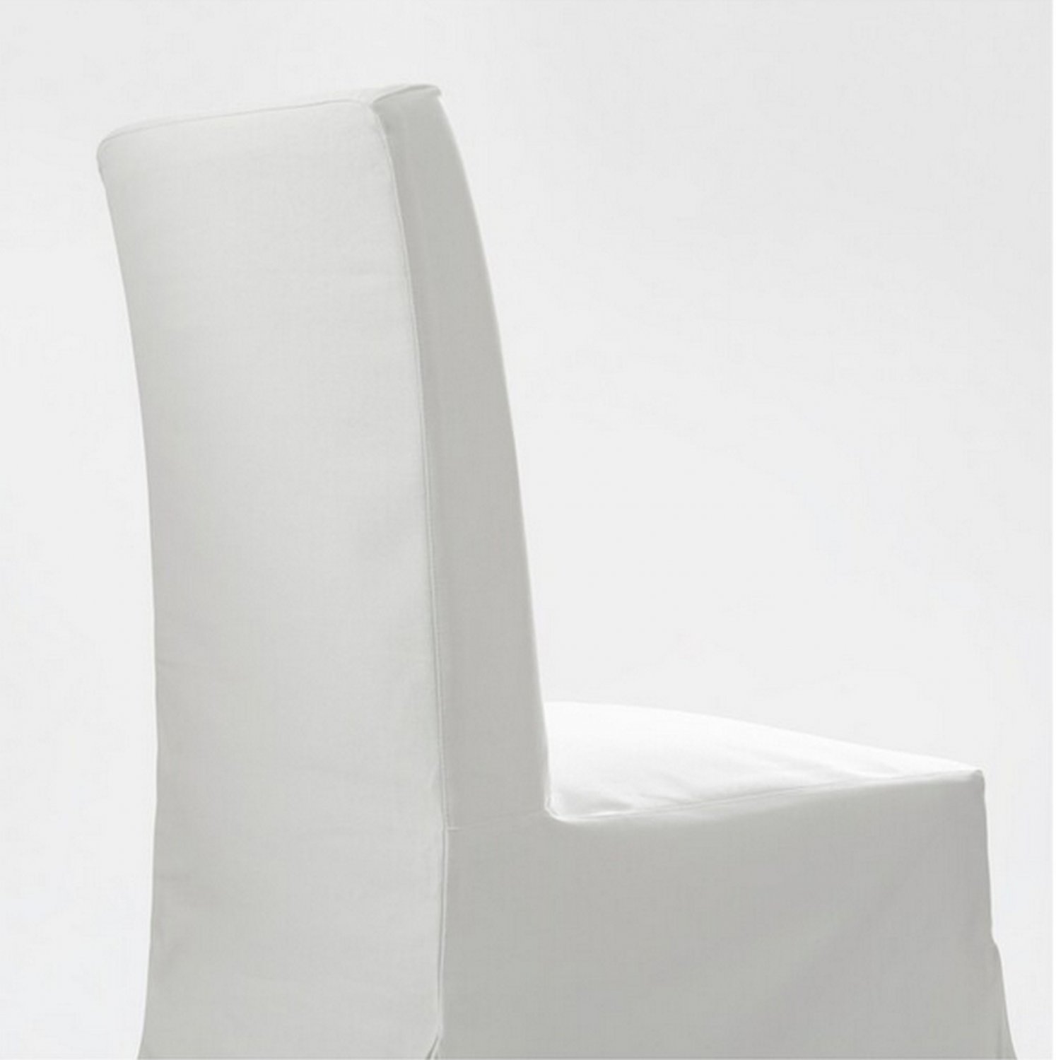 IKEA Henriksdal Chair SLIPCOVER Cover Skirted Long BLEKINGE WHITE 21