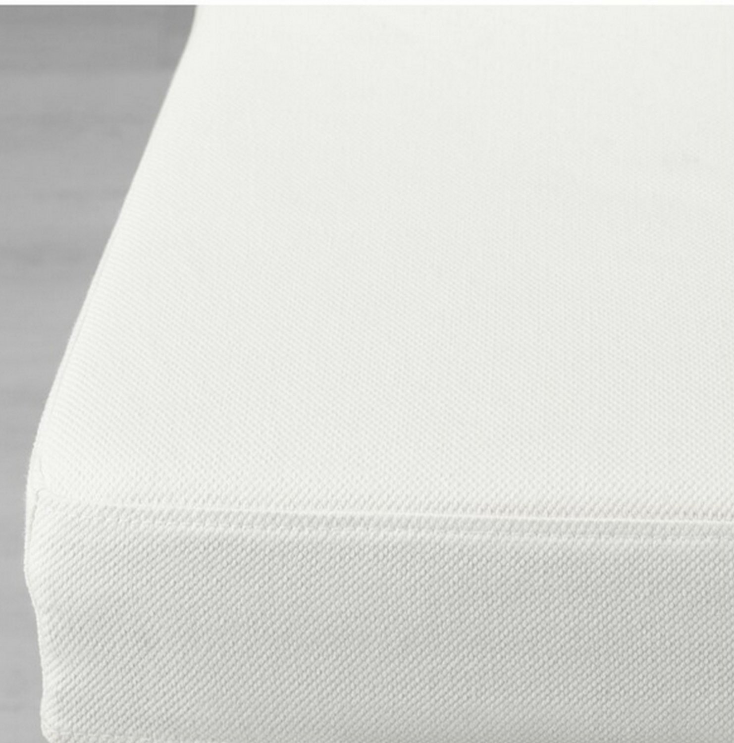 IKEA Henriksdal Chair SLIPCOVER Cover Skirted Long BLEKINGE WHITE 21