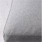 IKEA Henriksdal Chair SLIPCOVER Cover Skirted Long  ORRSTA LIGHT GRAY 21" 54cm Grey