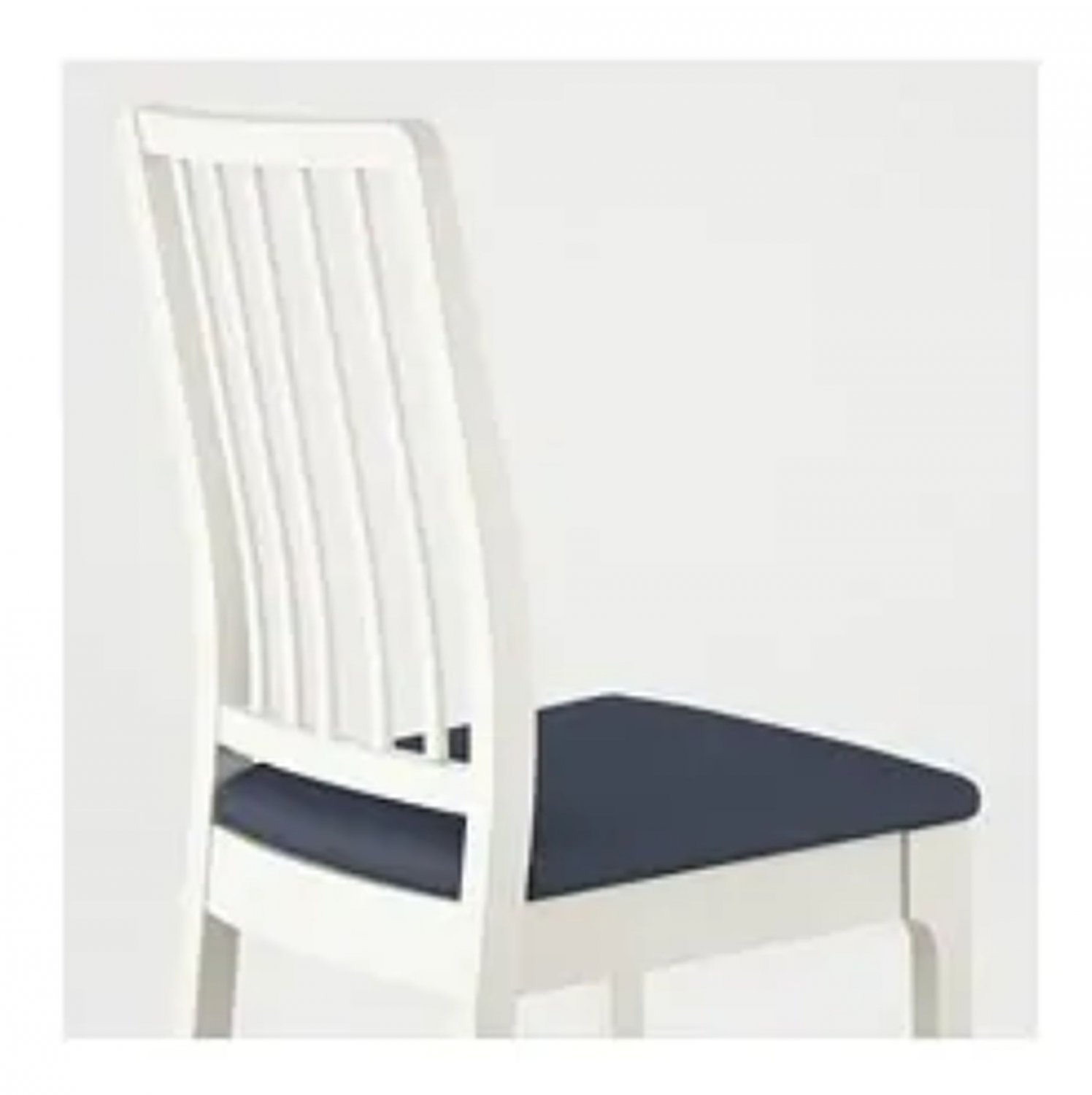 IKEA Ekedalen Dining Chair SLIPCOVER Cover ORRSTA BLACKBLUE black blue New