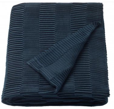 Ikea blue throw online blanket