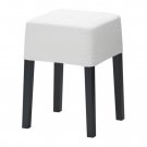 IKEA Nils Footstool SLIPCOVER Cover BLEKINGE WHITE Cotton Xmas