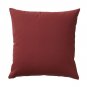 IKEA Daggruta Pillow COVER Sham Cushion Cvr RED-BROWN Modern Geometric red brown rust