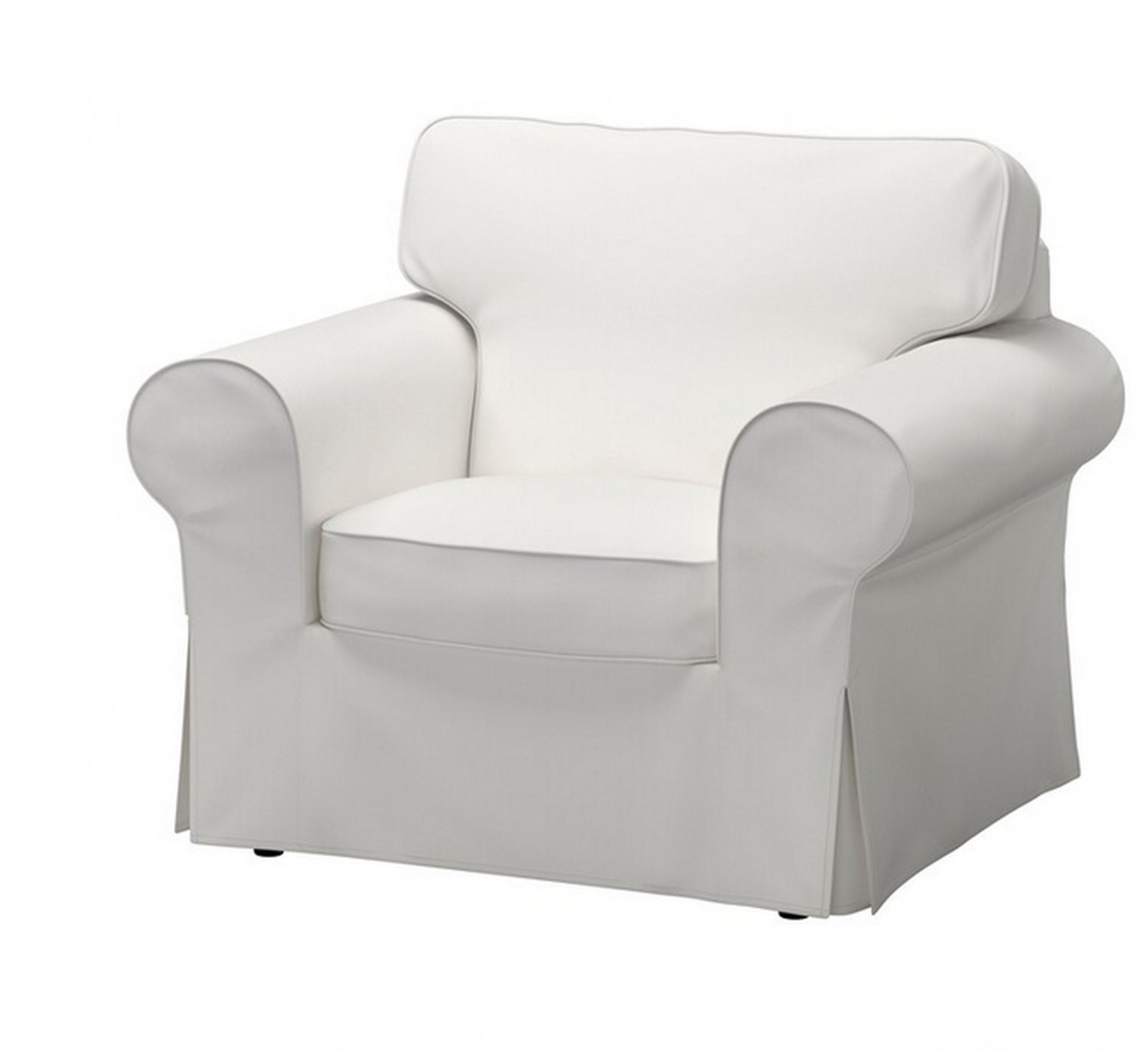IKEA Ektorp Armchair SLIPCOVER Chair Cover VITTARYD WHITE Xmas