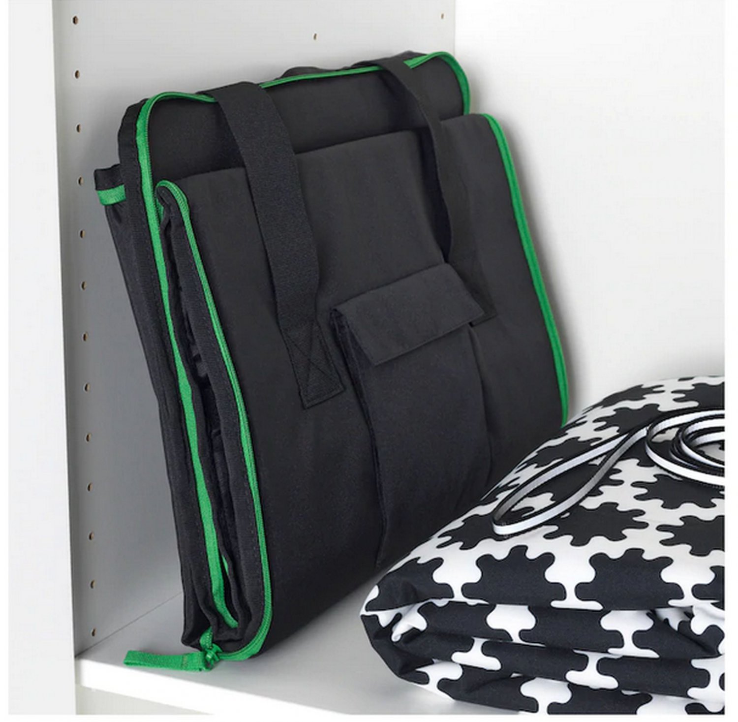 IKEA Lurvig Cat Dog TRAVEL BAG Bed Tent Pet Hiding Place BLACK Animal