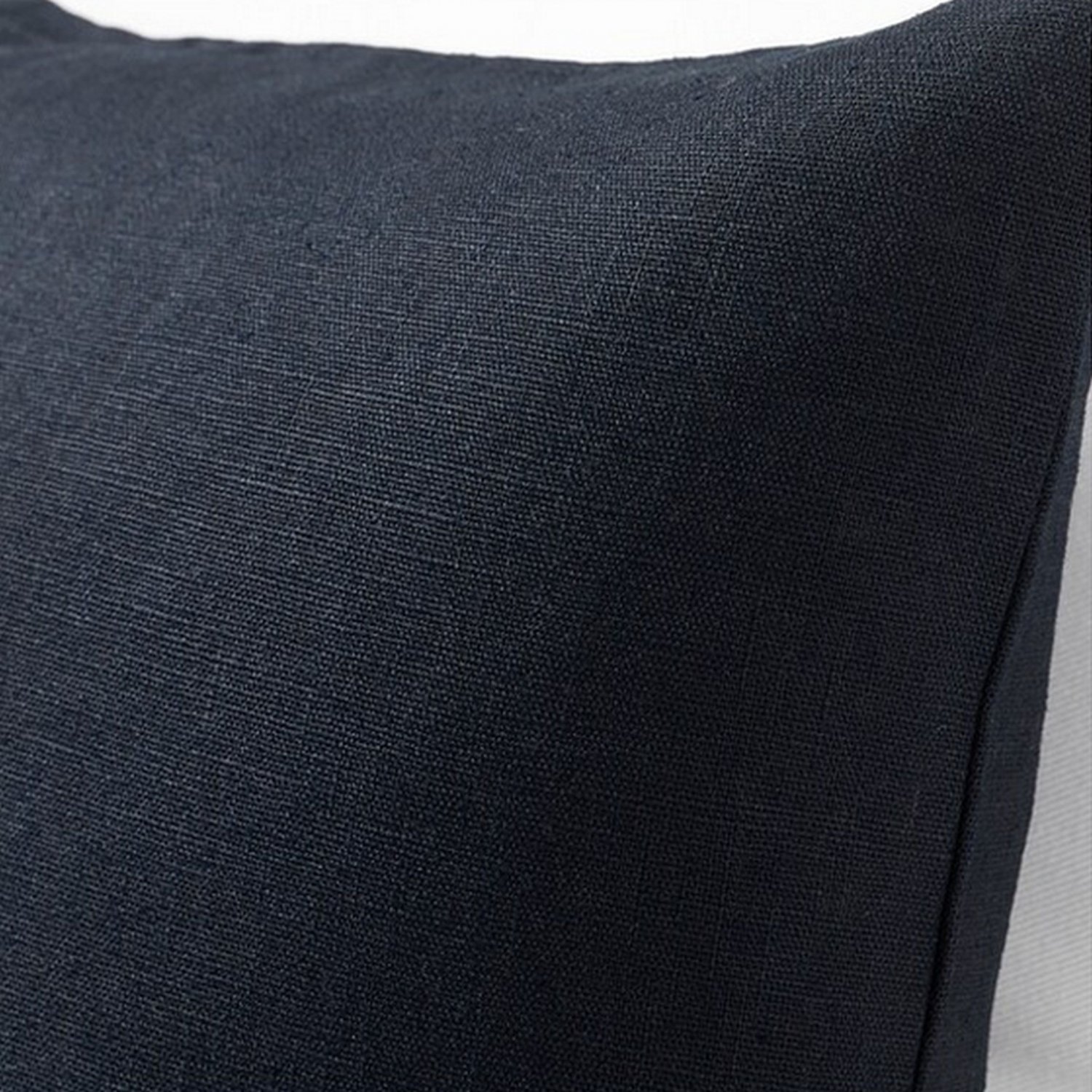 IKEA Vigdis CUSHION COVER Pillow Sham DARK BLUE 20" x 20" Zippered Navy