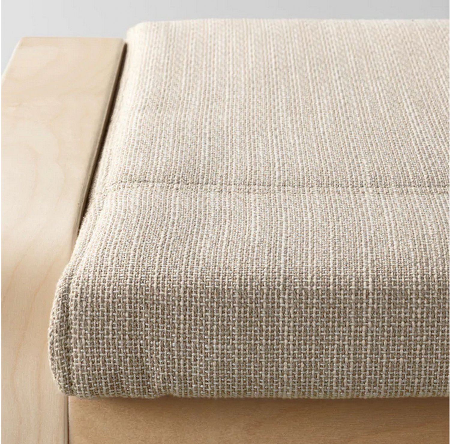 IKEA Poang POÄNG Footstool CUSHION HILLARED BEIGE Ottoman Cover
