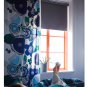 IKEA Irmelin CURTAINS Blue Green White 2 Panels Drapes Mod Bold Floral Multicolor
