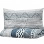 IKEA Provinsros TWIN Single Duvet COVER Pillowcase Set BLUE White Greek Mediterranean