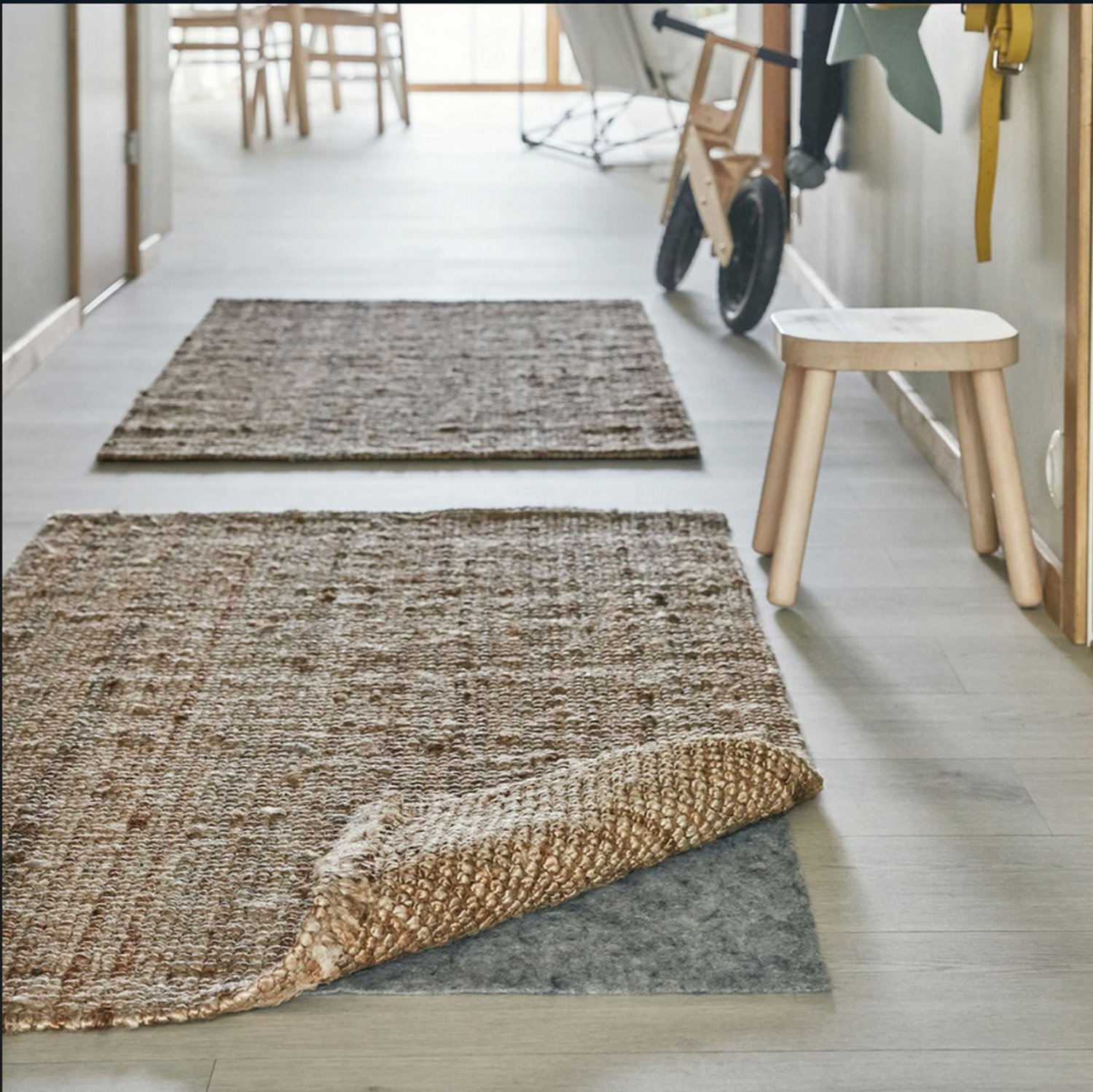 IKEA Stopp Filt RUG UNDERLAY Pad AntiSlip Carpet 2 X 4 Felt Underlayment Mat