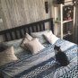 IKEA Provinsros TWIN Single Duvet COVER Pillowcase Set BLUE White Greek Mediterranean