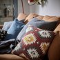 IKEA Daggruta Pillow COVER Sham Cushion Cvr BLUE Modern Geometric