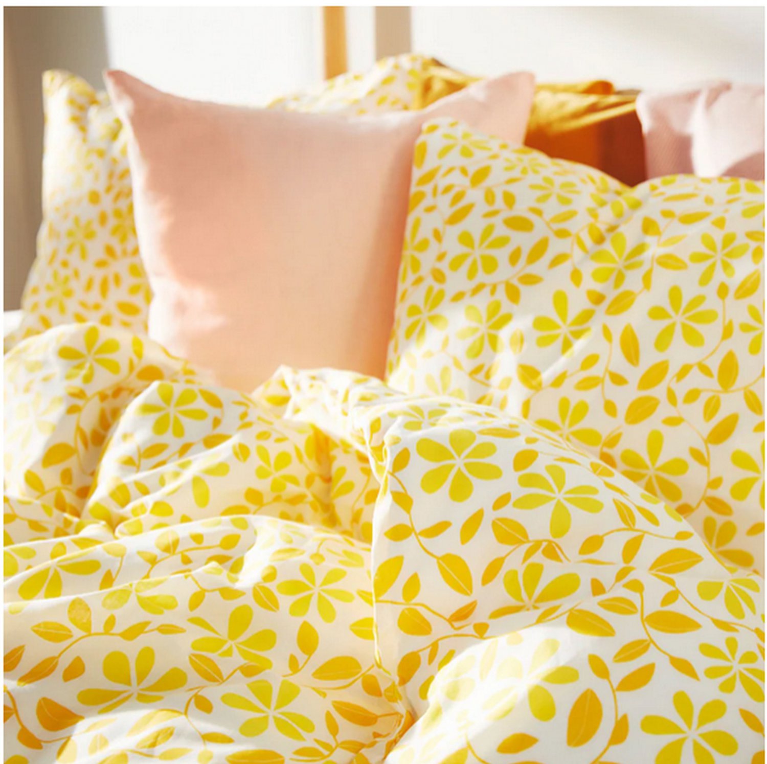 Yellow Linen Duvet Cover Queen