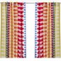 IKEA Hedda CURTAINS Drapes Multicolor Design  Mid-century pattern like Orla Kiely MCM NWT