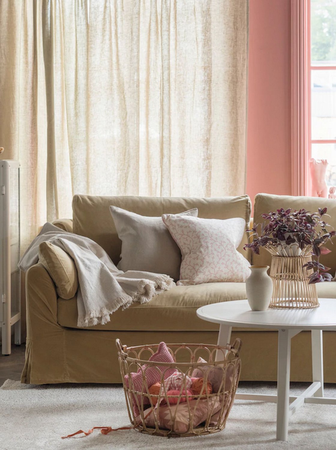 IKEA Farlov 5 Seat Left Sectional Sofa SLIPCOVER 3+2 corner Cover