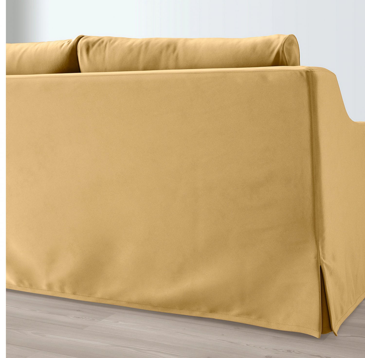 IKEA Farlov 5 Seat Left Sectional Sofa SLIPCOVER 3+2 corner Cover Djuparp YellowBeige FÄRLÖV gold