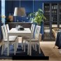 IKEA Stockholm 2017 BLUE Area RUG Mat WOOL Modern FLATWOVEN Handmade Xmas