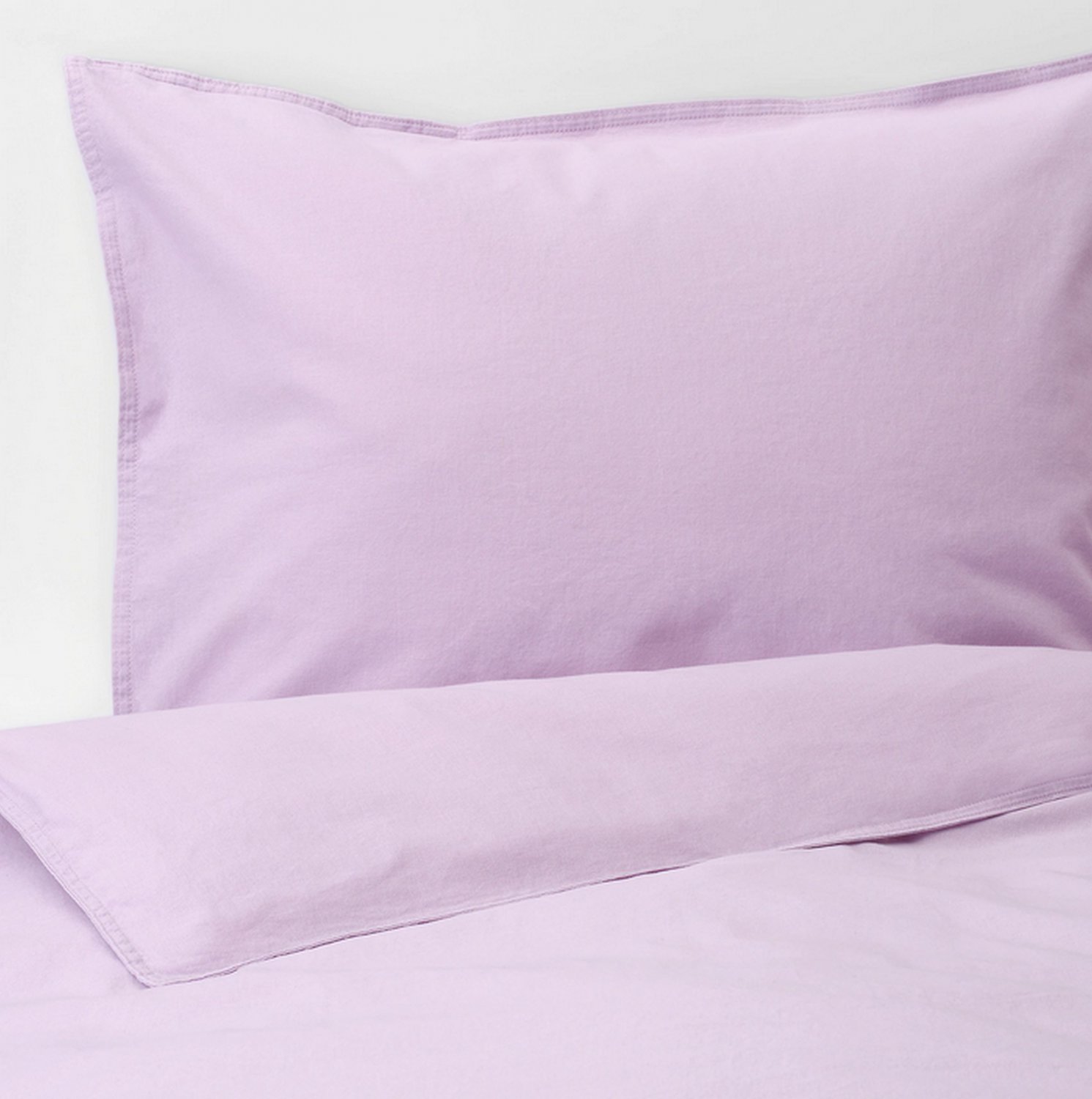 IKEA Angslilja KING Duvet COVER and Pillowcases Set LIGHT LILAC purple