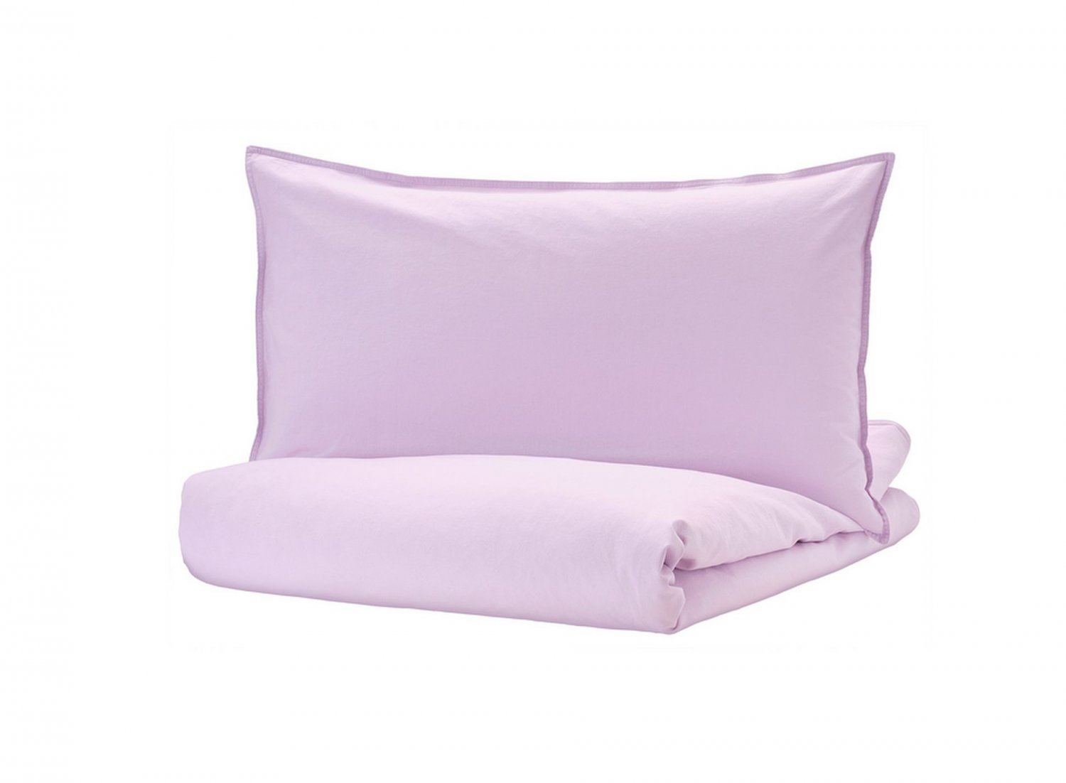 IKEA Angslilja KING Duvet COVER and Pillowcases Set LIGHT LILAC purple