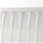 IKEA Strandtrift Drapes CURTAINS Lilac Purple White Ombre 2 Panels 98" Length