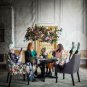 IKEA Sakarias Chair with armrests COVER Armchair Slipcover LINGBO MULTI Floral Romantic Boho