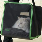IKEA Lurvig Cat Dog TRAVEL BAG Bed Tent Pet Hiding Place BLACK Animal Bastis
