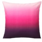 IKEA Stravkliint CUSHION COVER Pillow Sham Dark Lilac Bright Pink 20" STRÄVKLINT Ombre