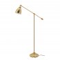 IKEA Barometer Floor LAMP Reading Light 57" Brass Color Classic Modern Retro Cantilever