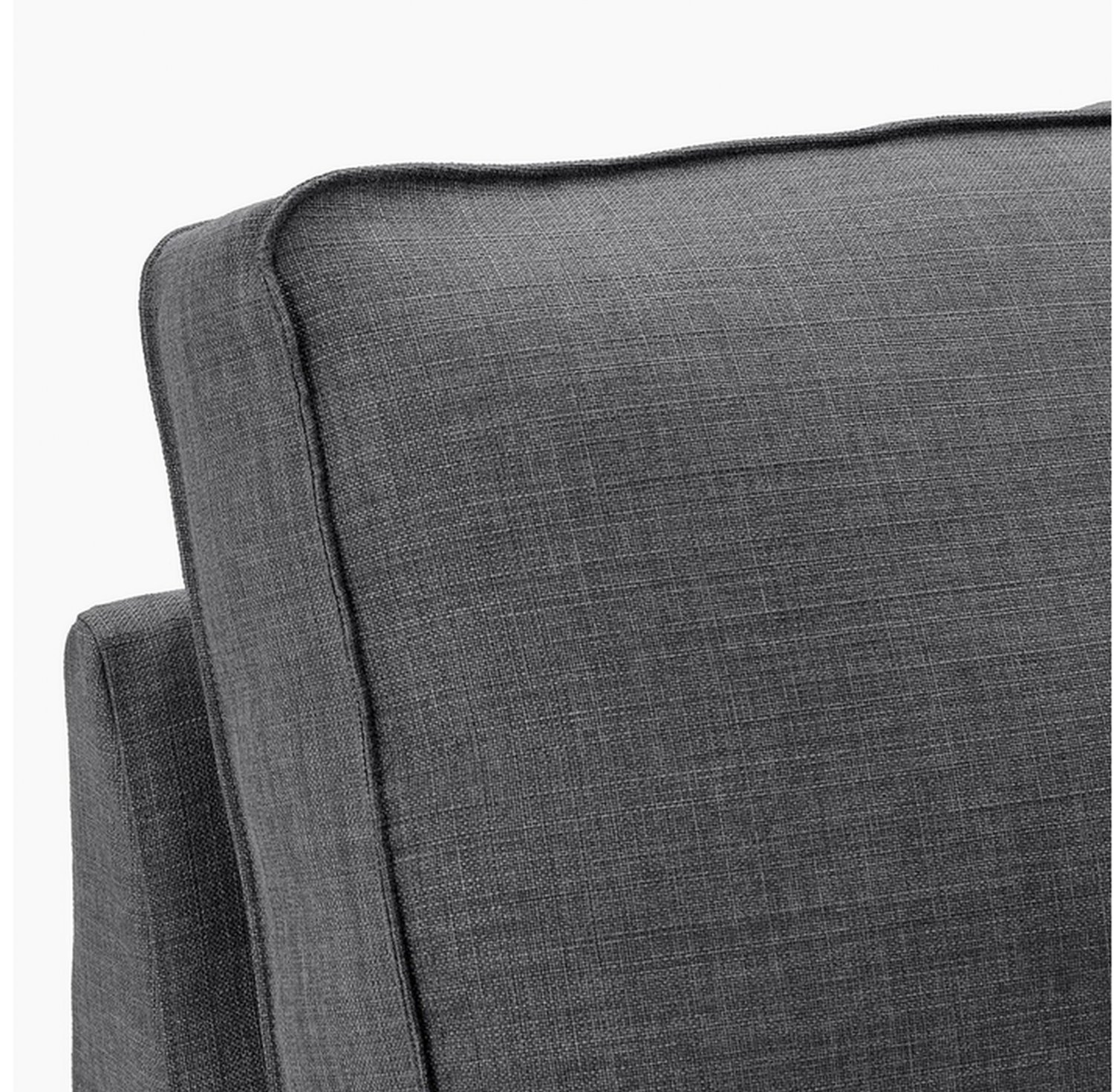 IKEA Kivik Chaise SLIPCOVER Cover SKIFTEBO DARK GRAY Grey