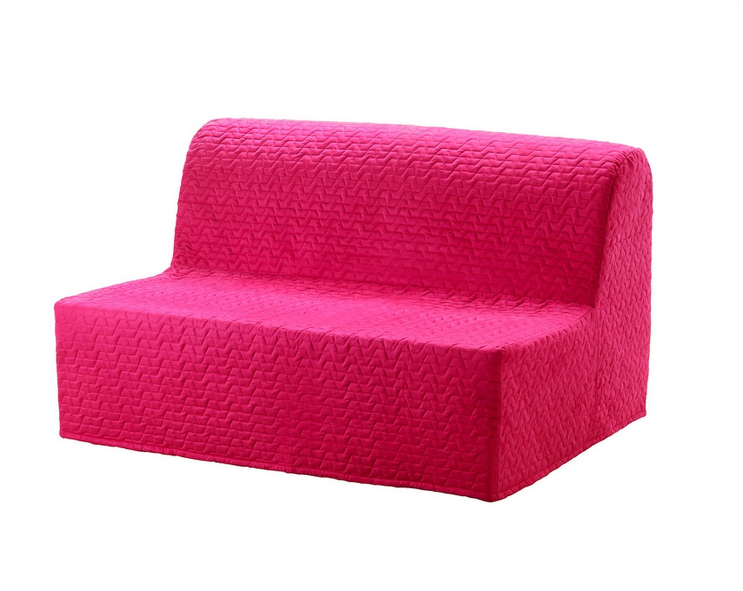 IKEA Lycksele Sofa Bed SLIPCOVER Futon Cover VALLARUM CERISE Hot Pink