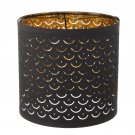 IKEA Nymo Table Accent Lampshade 9.5" BLACK / BRASS  Pendant Lamp Shade NYMÖ MCM
