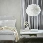IKEA Vindkast Pendant Lamp CEILING LIGHT Modern Art WHITE Chandelier 20" Textural fluffy cloudflower