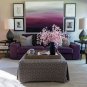 IKEA Kivik Footstool SLIPCOVER Ottoman Cover DANSBO LILAC Purple Bezug Housse