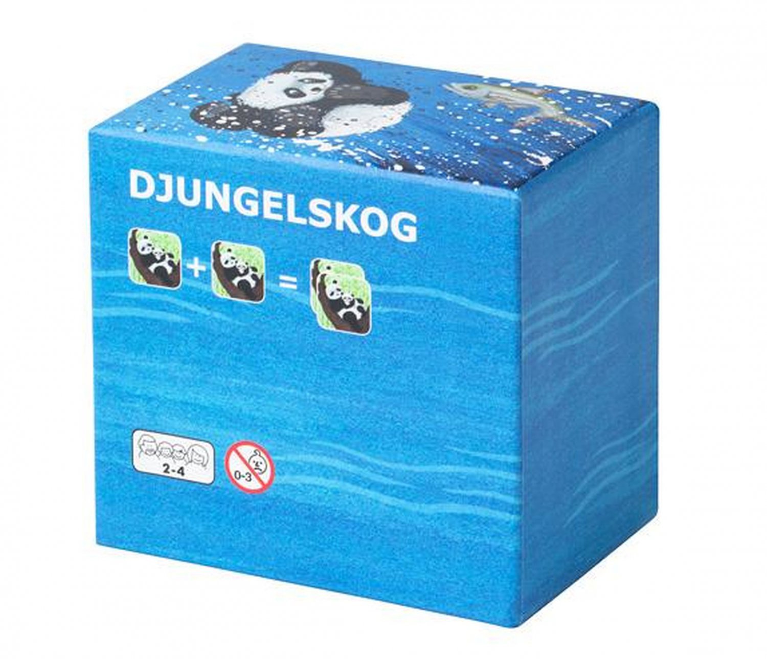 IKEA Djungelskog Memory Card Game Animals 17 Pairs Educational Fun