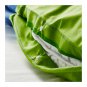 IKEA Brunkrissla TWIN Duvet Cover and Pillowcase Set BLUE GREEN Plaid Check Mondrian Color Block